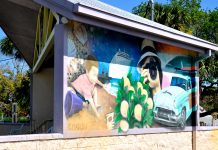 Eau Gallie Arts District Eau Gallie Mural