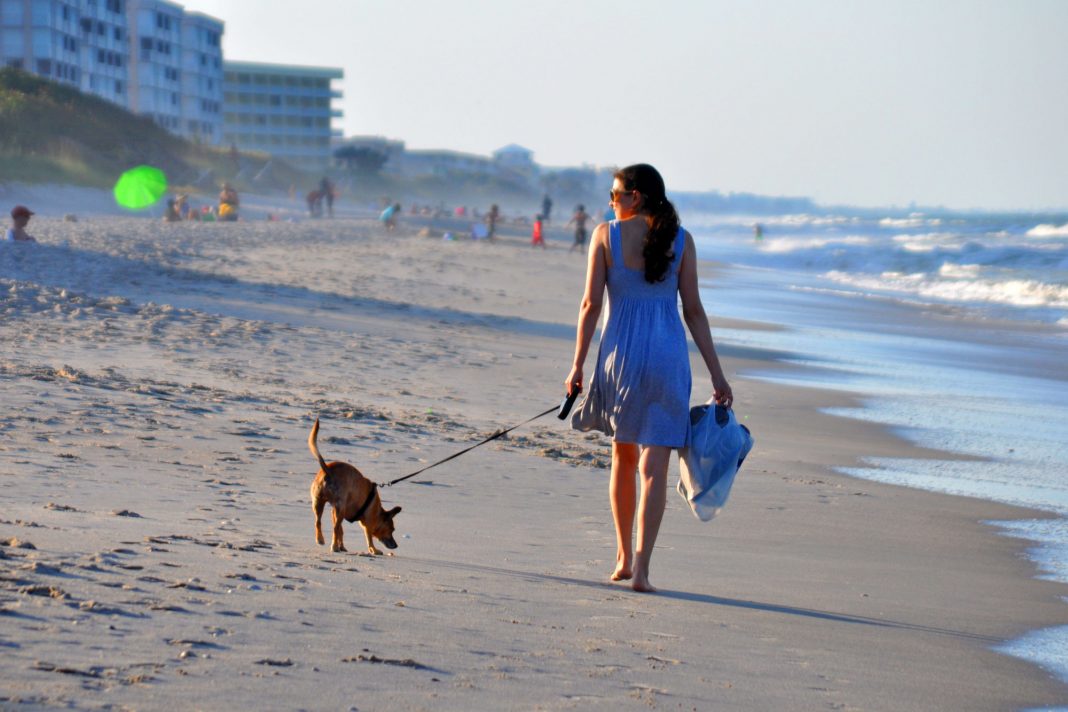 Walking on the Beach