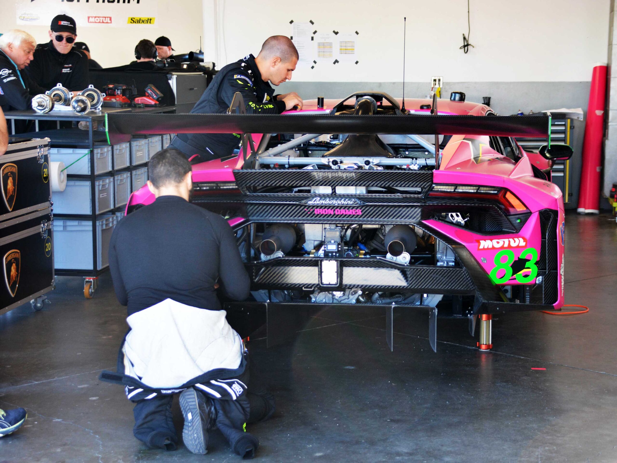 Mechanics working