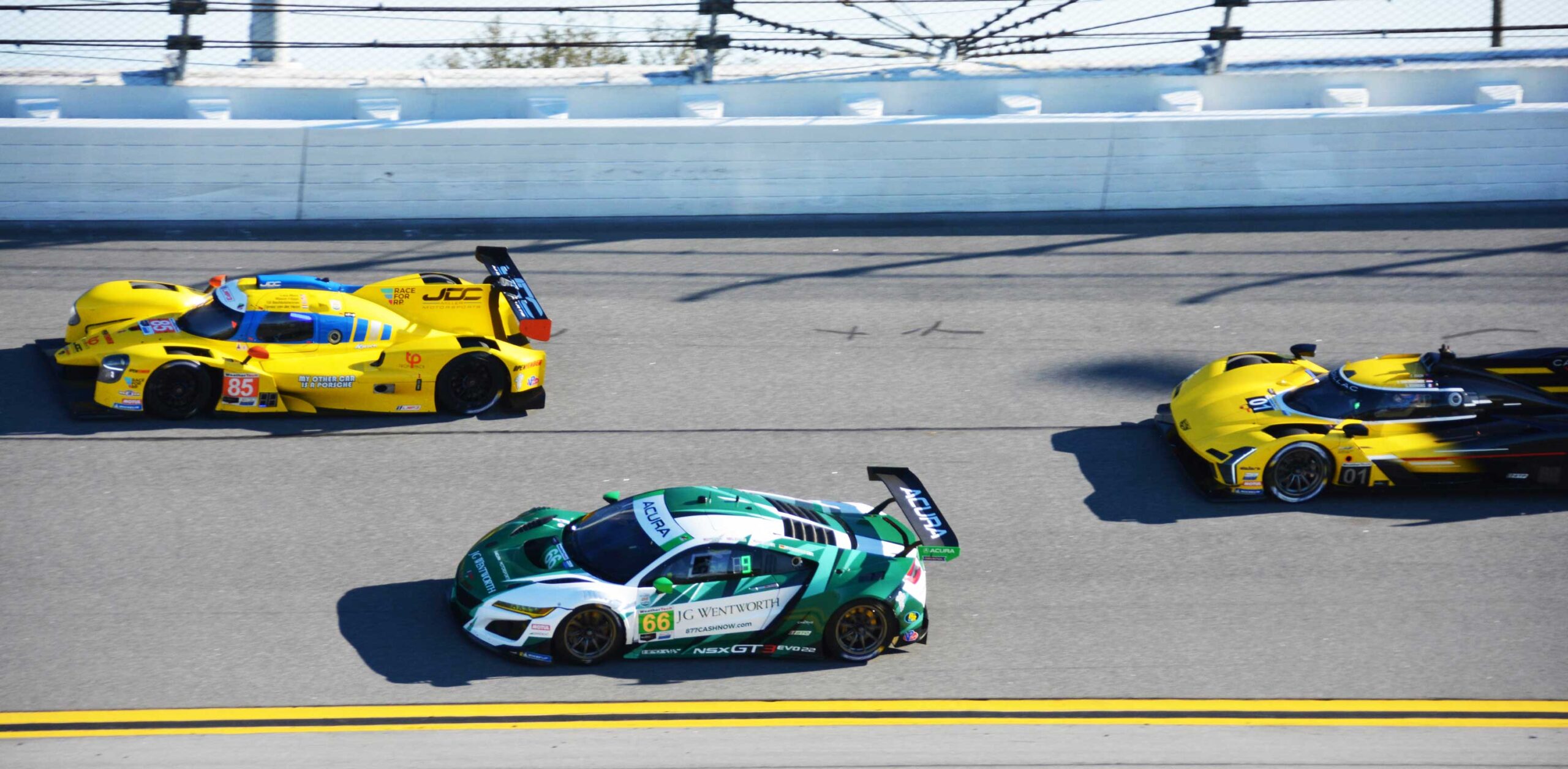 Racing cars