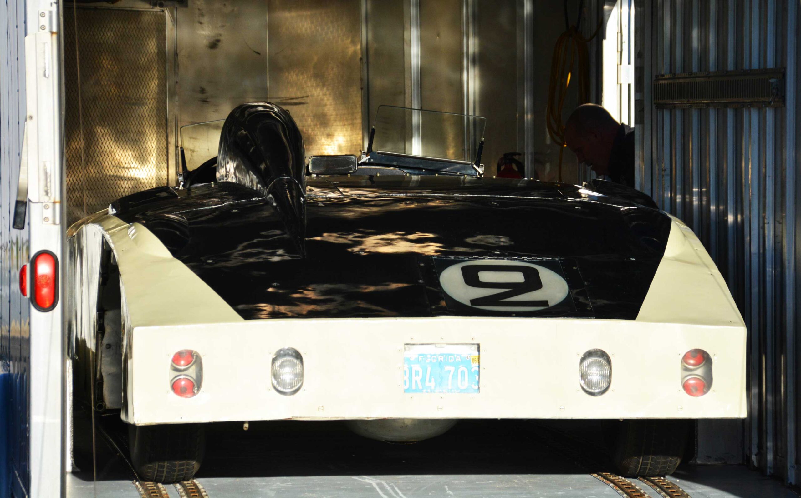 Car in a carrier